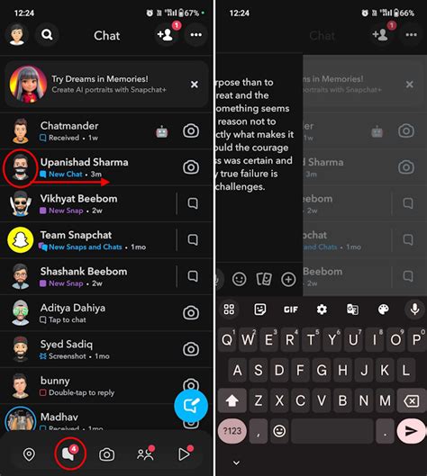 snapchat premium half swipe|How to Half Swipe on Snapchat to Read Texts Discreetly